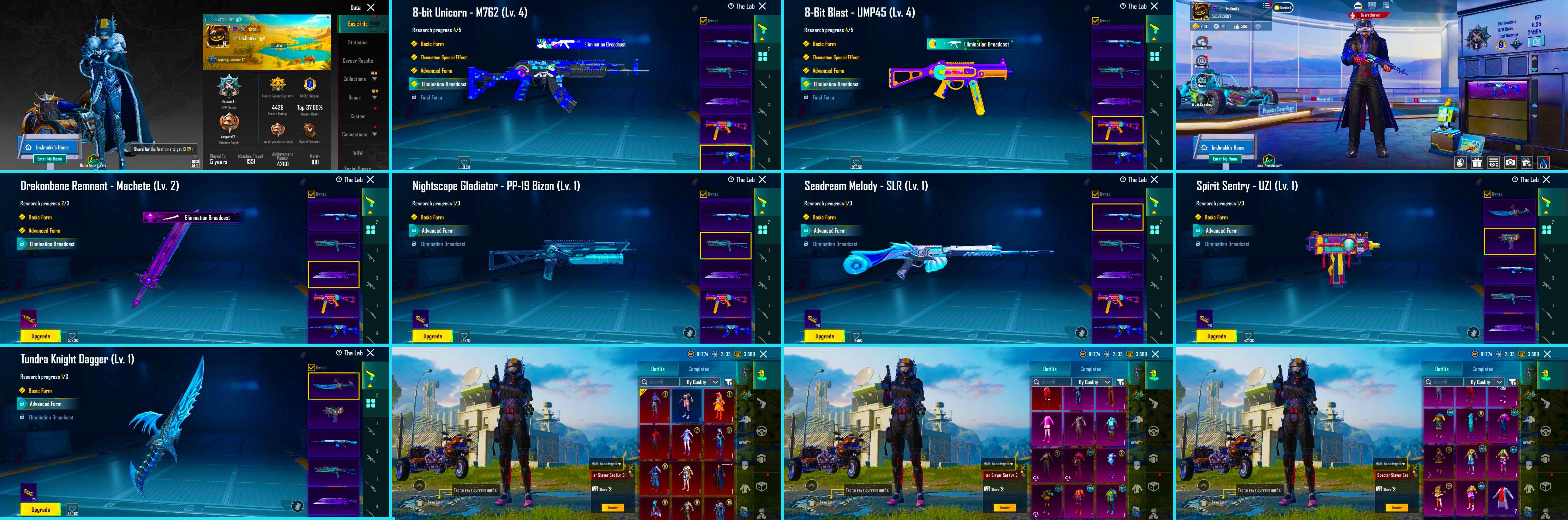 Account pubg តម្លៃ35$